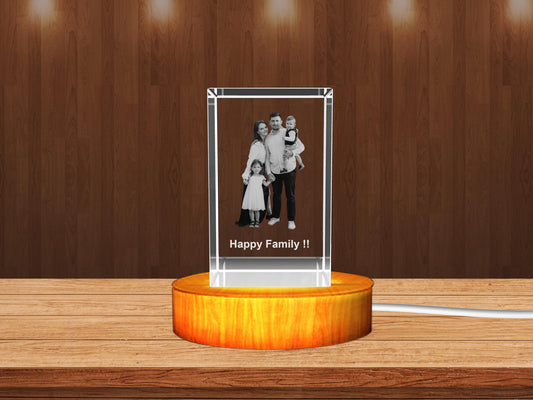 Personalized 3D Crystal Gifts: The Perfect Keepsake for Family Celebrations