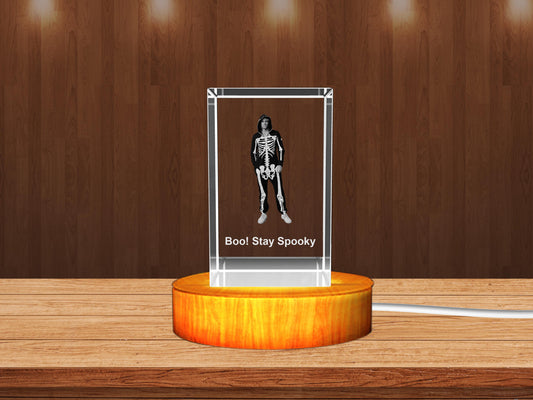 Personalized 3D Crystal - Celebrate Halloween with a Unique Gift