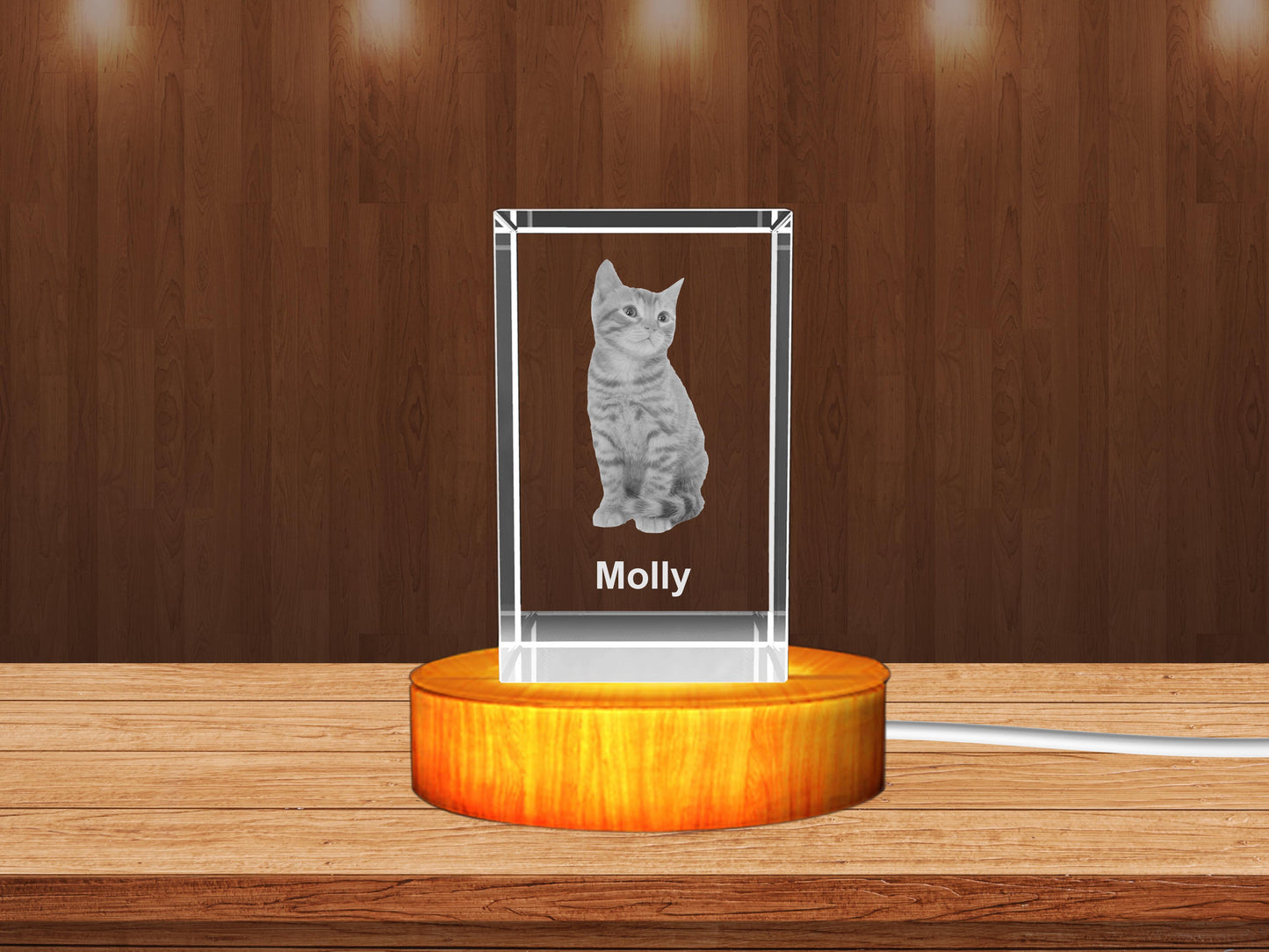 Capture Your Pet's Spirit with Personalized 3D Crystal Gifts