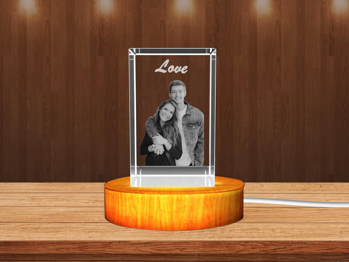 Personalized Perfect 3D Crystal Gift for Your Loved One