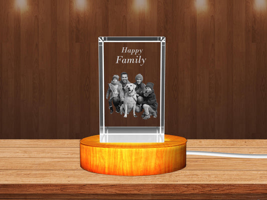 Personalized 3D Crystal Gifts: The Perfect Keepsake for Family Celebrations