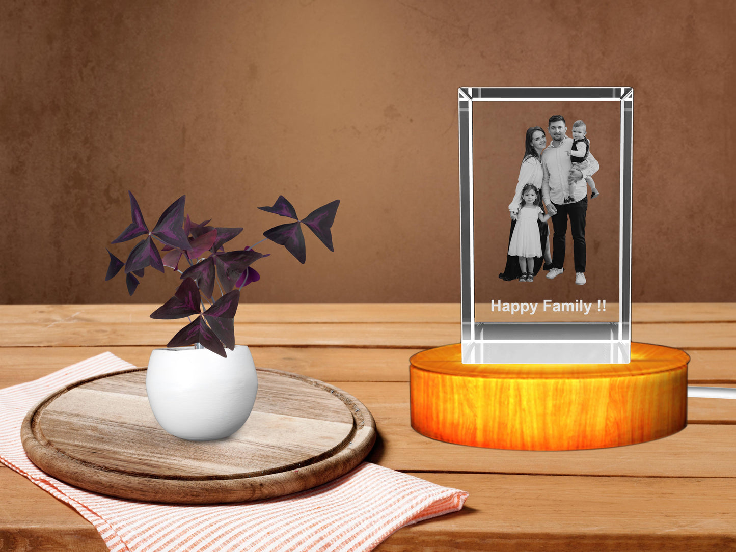 Personalized 3D Crystal Gifts: The Perfect Keepsake for Family Celebrations