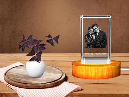 Personalized 3D Crystal - Celebrate Halloween with a Unique Gift!