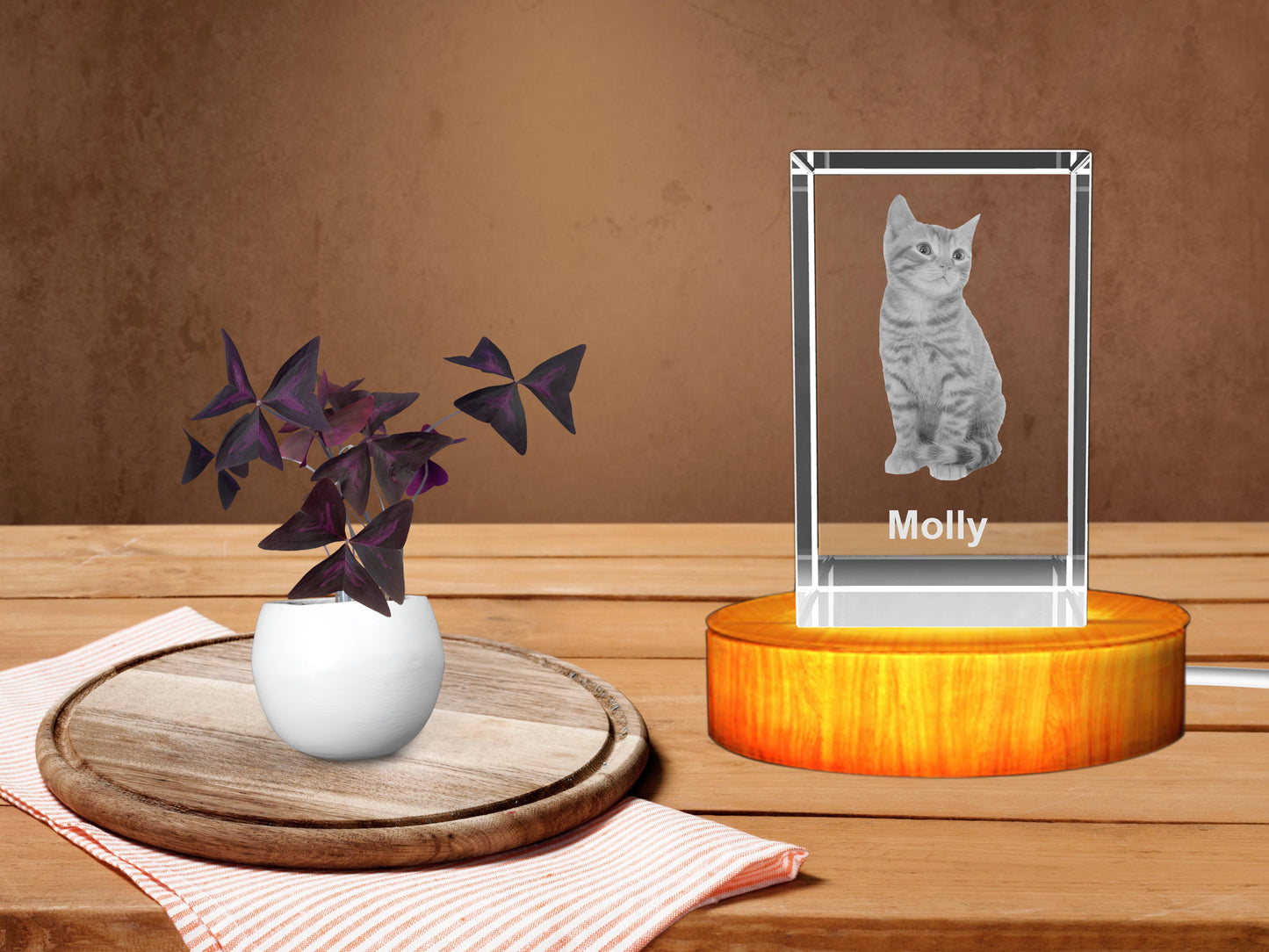 Capture Your Pet's Spirit with Personalized 3D Crystal Gifts