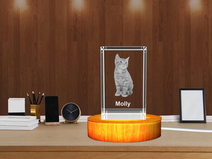 Capture Your Pet's Spirit with Personalized 3D Crystal Gifts