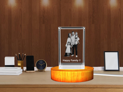 Personalized 3D Crystal Gifts: The Perfect Keepsake for Family Celebrations