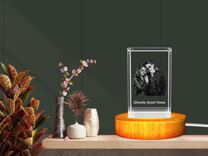 Personalized 3D Crystal - Celebrate Halloween with a Unique Gift!