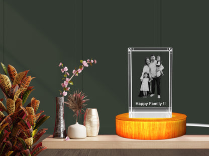 Personalized 3D Crystal Gifts: The Perfect Keepsake for Family Celebrations