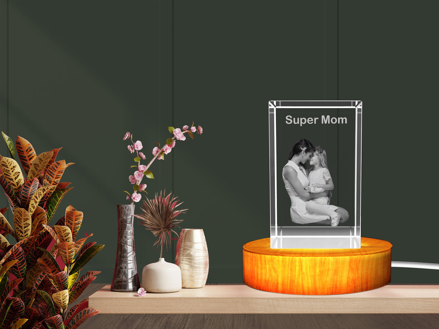 Personalized 3D Crystals: The Perfect Mother-Daughter Gift