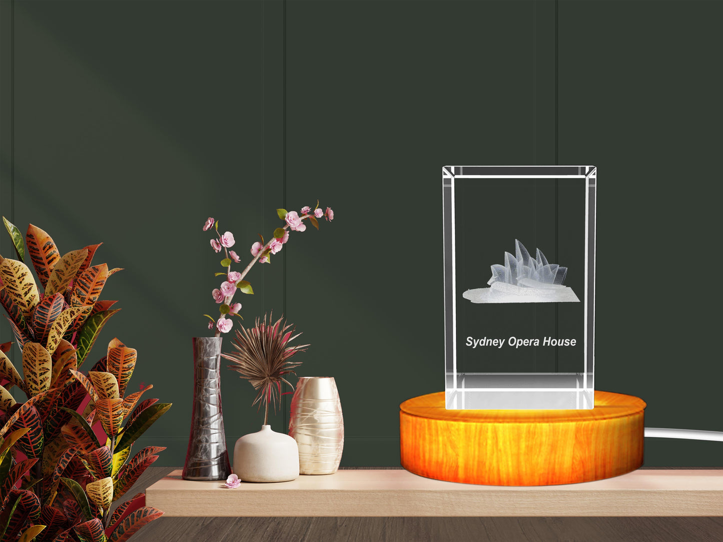 Sydney Opera House 3D Crystal Figurines with – Architectural Keepsakes - 3DGiftly