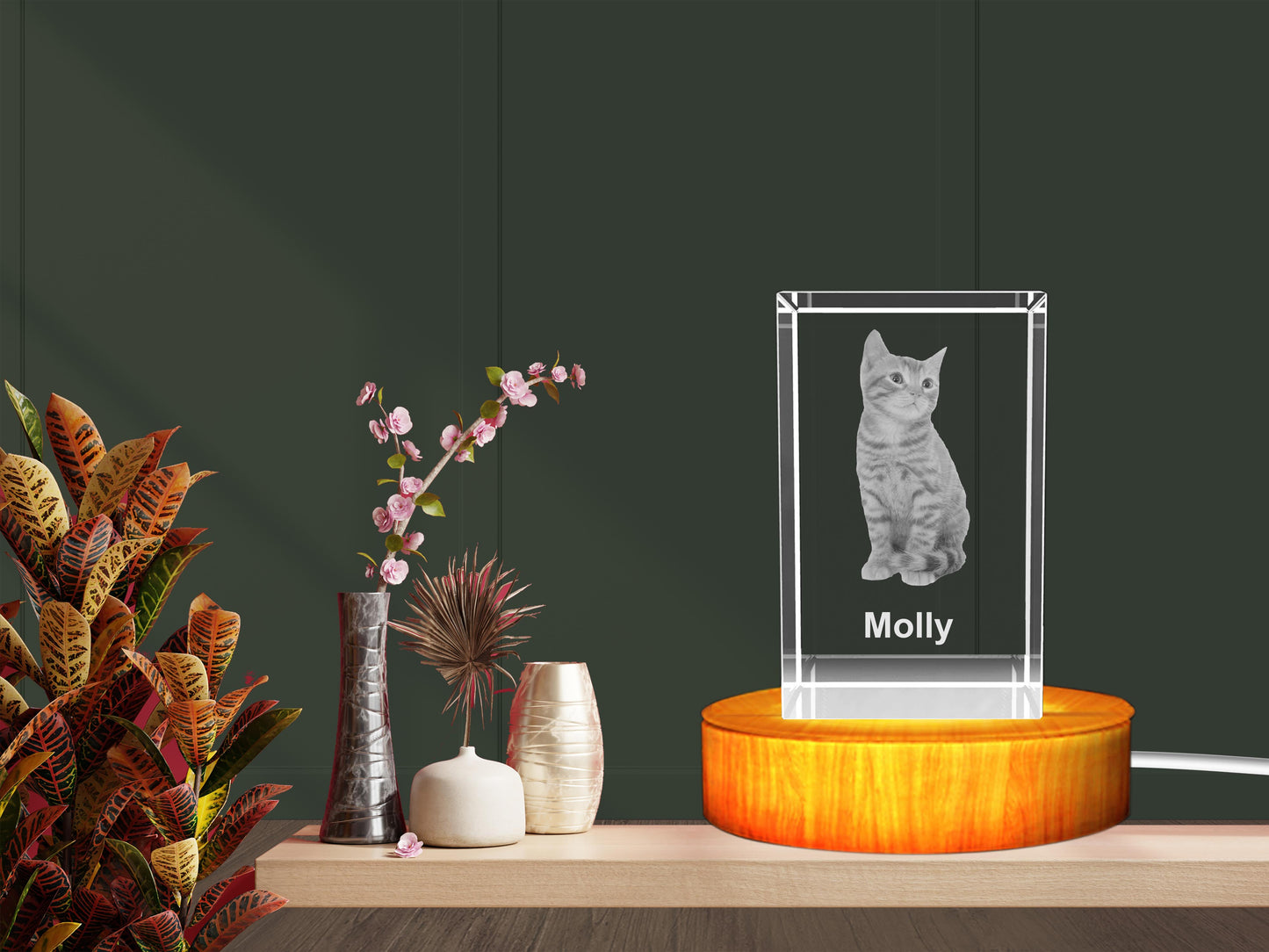 Capture Your Pet's Spirit with Personalized 3D Crystal Gifts