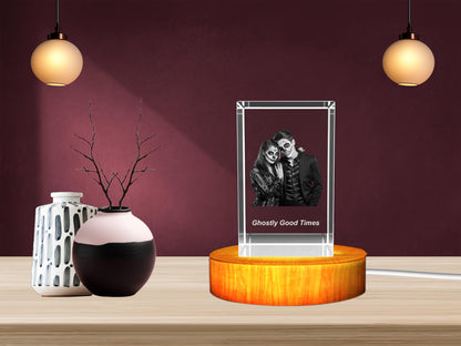 Personalized 3D Crystal - Celebrate Halloween with a Unique Gift!