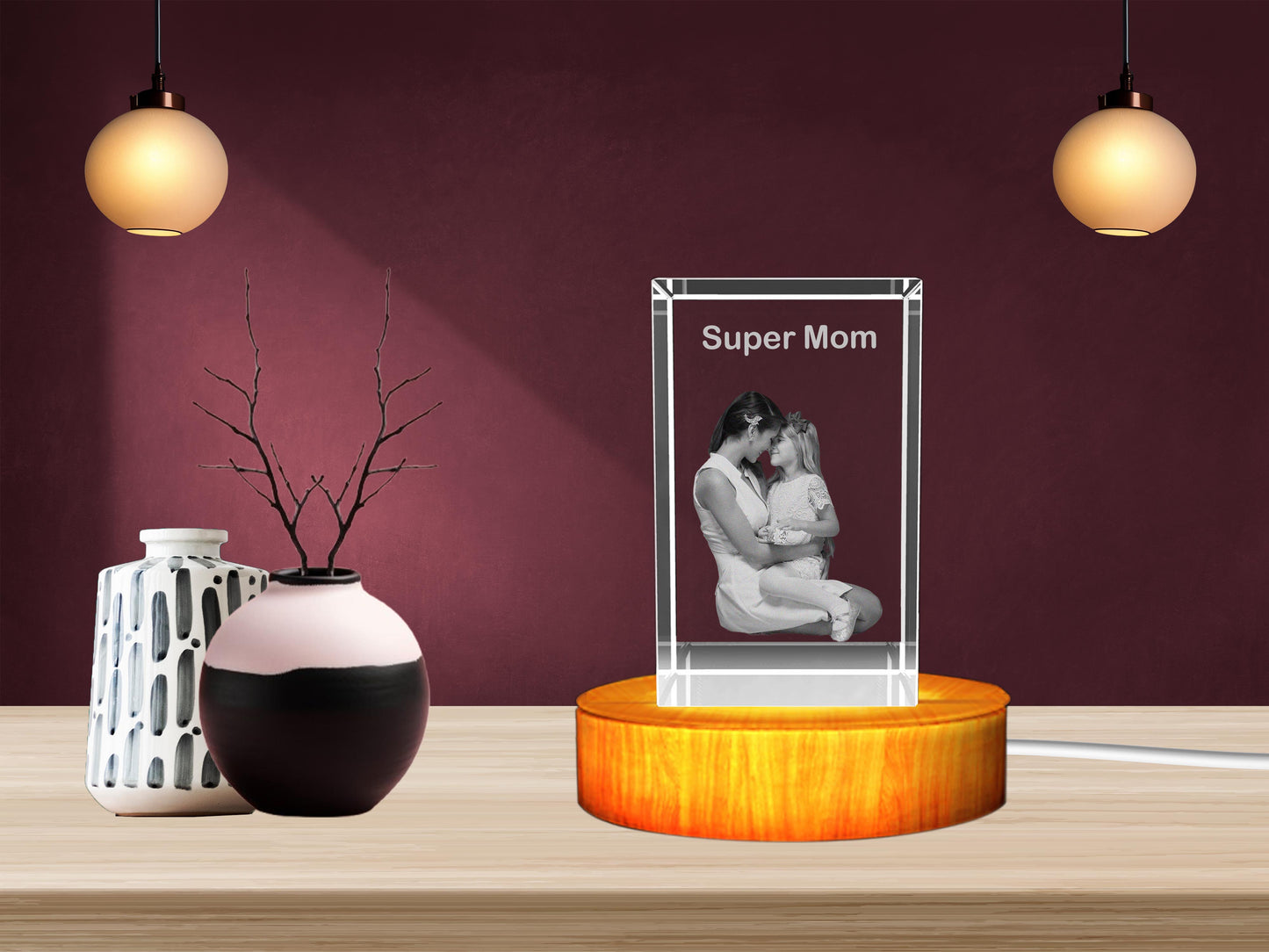 Personalized 3D Crystals: The Perfect Mother-Daughter Gift