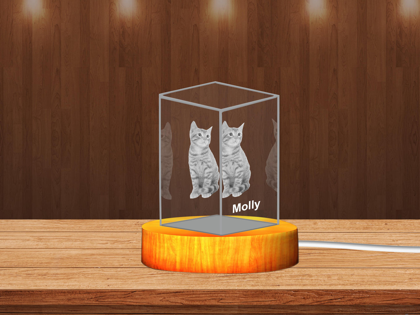 Capture Your Pet's Spirit with Personalized 3D Crystal Gifts