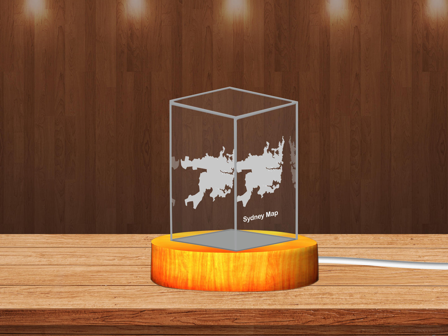 Sydeny  3D Crystal Keepsake – Custom 3D Crystal Memorial & Souvenir - 3DGiftly