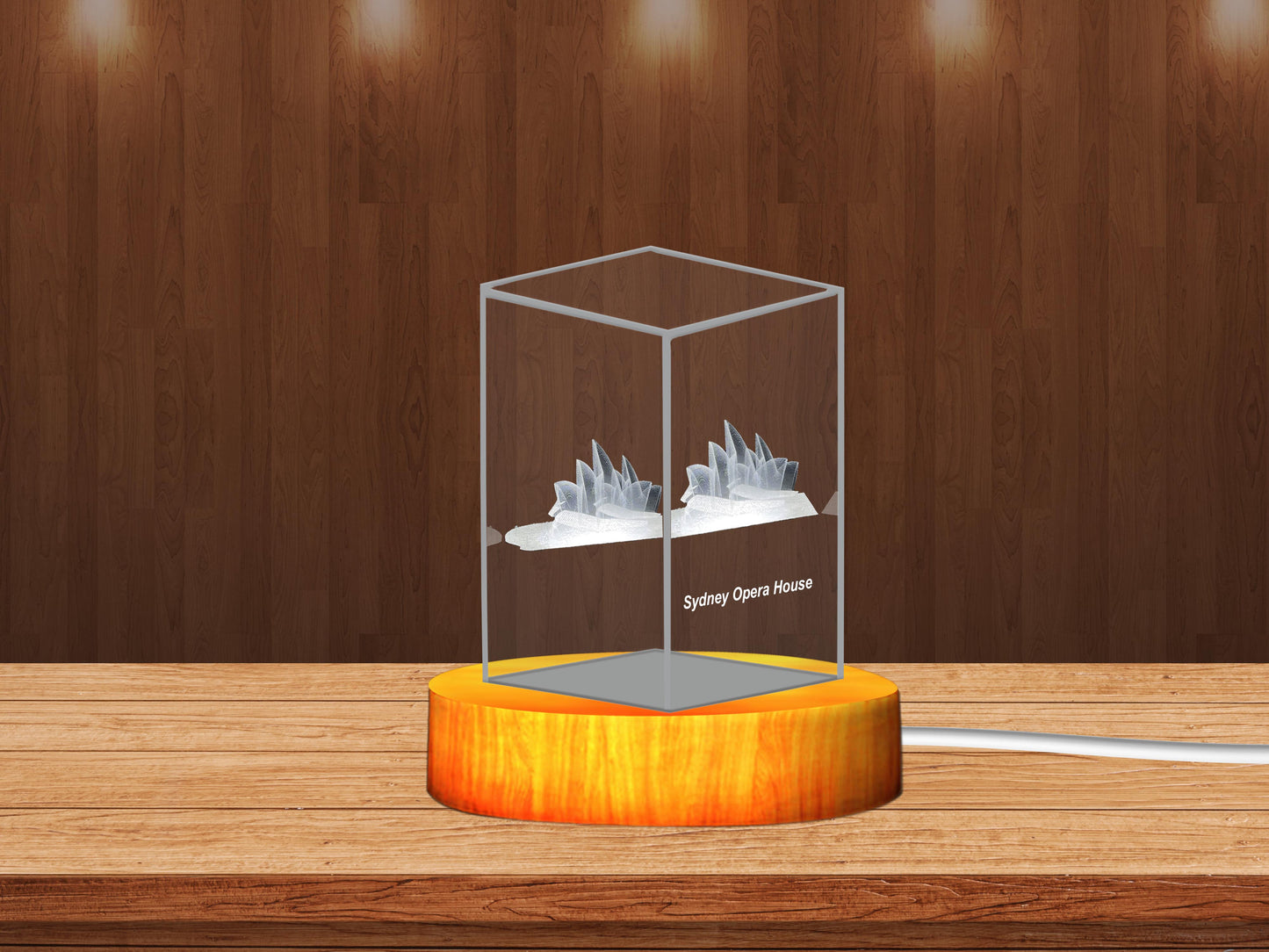 Sydney Opera House 3D Crystal Figurines with – Architectural Keepsakes - 3DGiftly