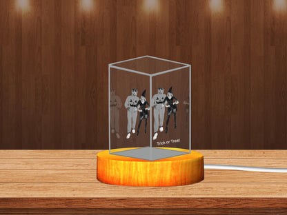 Personalized 3D Crystal - Celebrate Halloween with a Unique Gift!